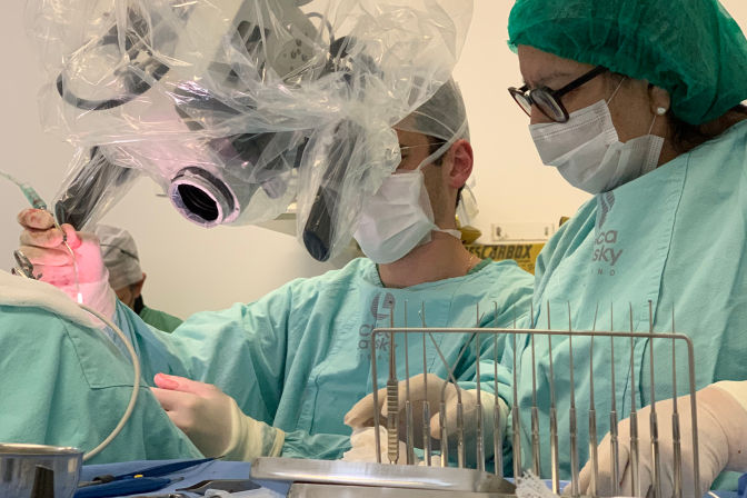 cirurgia para otosclerose
